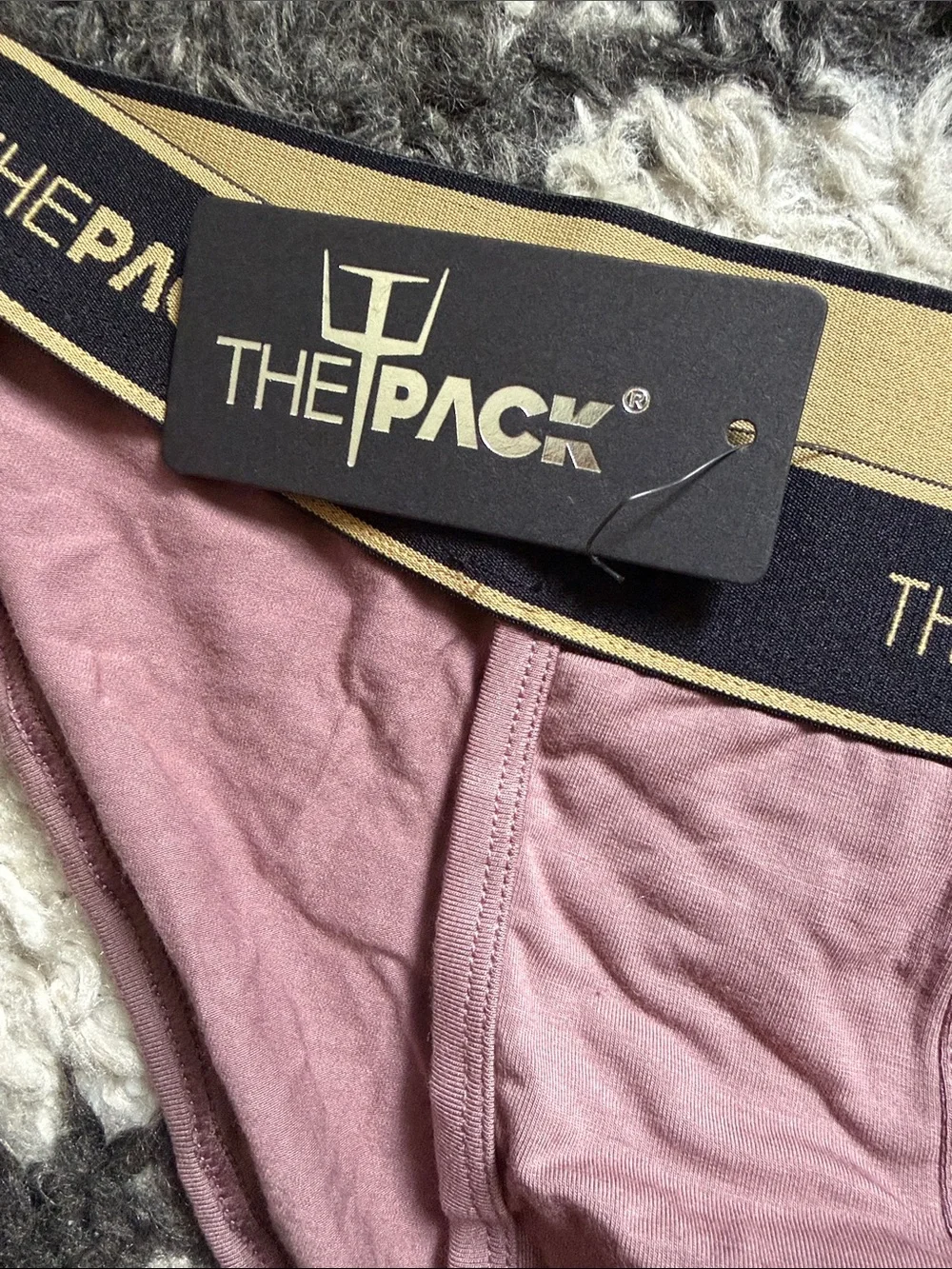NWT Men’s Brief in Mauve - Low Rise Viscose Underwear